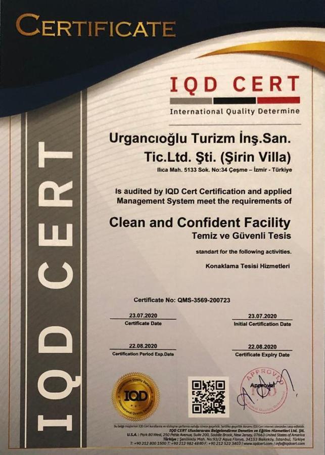 Sirin Villa Çeşme Exteriör bild